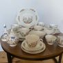 Tea Set Ansley Garden Pattern 21 piece, plus 2 jugs, 2 sugar bowls Image 3