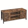 Industrial Style TV Stand with Shelves and Storage Cupboards Image 3