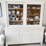 Beautiful large painted solid Oak kitchen unit Image 2