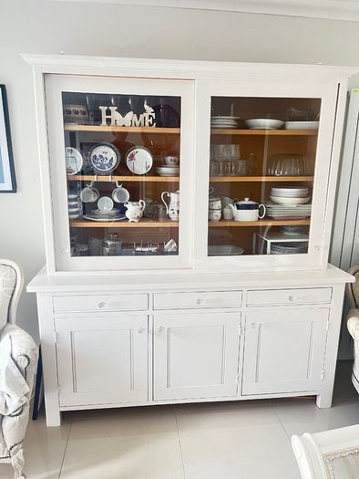 Beautiful large painted solid Oak kitchen unit