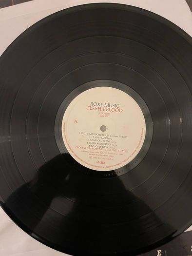 Roxy Music. Flesh + Blood. Original 1980 release in vg condition
