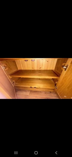Solid Oak sideboard unit