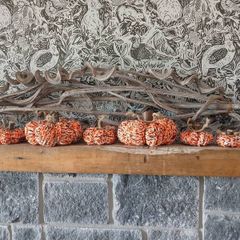 Autumnal crafts hand knit