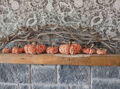 Autumnal crafts hand knit