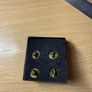Vintage Irish Defence Forces Artillery Corps collar badges Image 4
