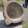 Antique limestone Mortar type vessel. Image 3