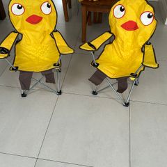 Childrens garden and camping chairs