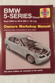 BMW 5 03-10 diesel workshop manual/Haynes