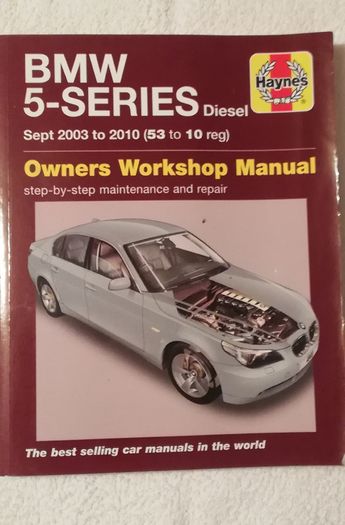 BMW 5 03-10 diesel workshop manual/Haynes