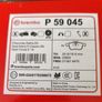 Brembo Brake Pads Opel Image 2