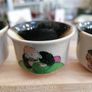 Vintage set of 5 Sake drinking vessels Image 5