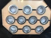 10 LED Cricular Decking Lights Blue Light Kit IP68
