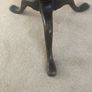 Antique Mahogany Tilt Table Image 4