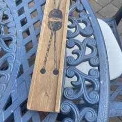 vintage knitting needle box