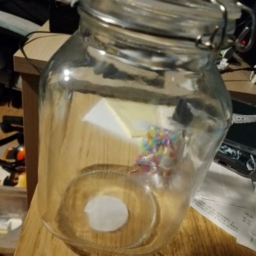 glass jar
