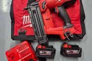 Milwaukee M18 Fuel 18 Gauge 2nd Fix Nail Gun Kit