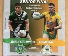 2024 Corofin v Moycullen - Galway GAA Senior Football Club Final Programme