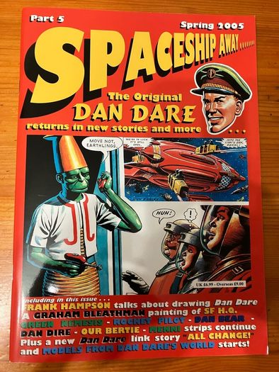 Comic:'Spaceship Away.The Original Dan Dare' part 1 to 5