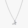 Pandora Silver Butterfly Necklace & Matching Butterfly Earrings Brand New Image 3