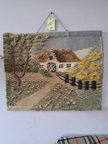 Jute wall hanging