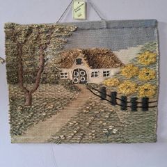 Jute wall hanging