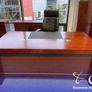 Executive Walnut Veneer Desks Incl. Pedestals- New Image 2