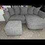 Beautiful grey sofa Image 6