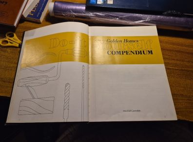 Vintage 1982 Do it Yourself Golden Homes Compendium Marshall Cavendish