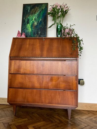 Mid century Danish teak stock sideboards drawers
