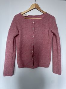 La Malle Sezane Mohair Cardigan  size  M