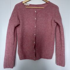 La Malle Sezane Mohair Cardigan  size  M