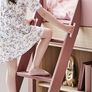 Flexa Popsicle Convertible Bed  Mid-Height or Standard Height (Pink/Oak) Image 3
