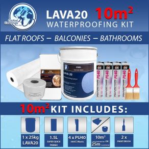 LAVA 20Liquid Rubber Waterproofing Repair Kit 10m2