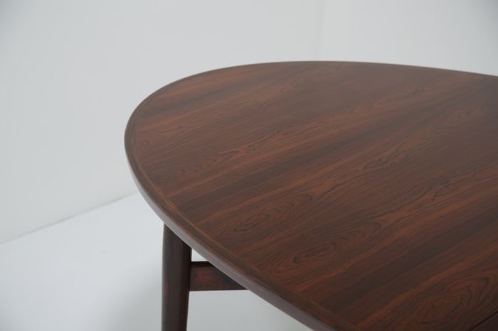 Vintage Rosewood Extending 10 Seater Dining Table Model 212 by Arne Vodder, 1960s