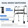 Walking Frame with Wheels & Seat,  Like New (1 Month Use) Image 2