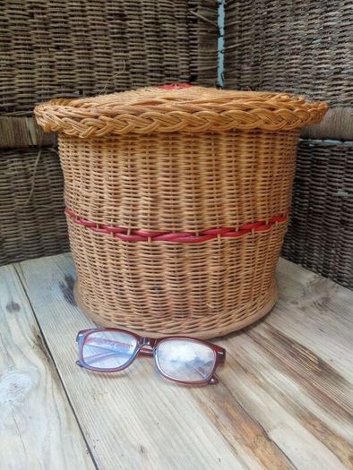 Vintage Sewing Basket