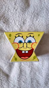 Rare SpongeBob SquarePants Ceramic Double Egg Cup (2006)
