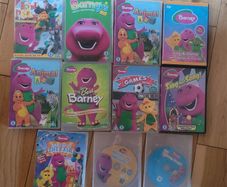 Free Barney DVDs x13