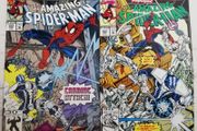 Amazing Spider-Man #359 &amp; 360 1st Carnage Cameo, Cardiac Appearance (1992)