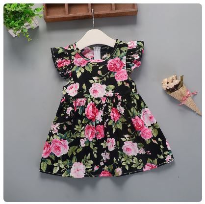 New Girls Summer Sleeveless  Dress  3-4 Years Old