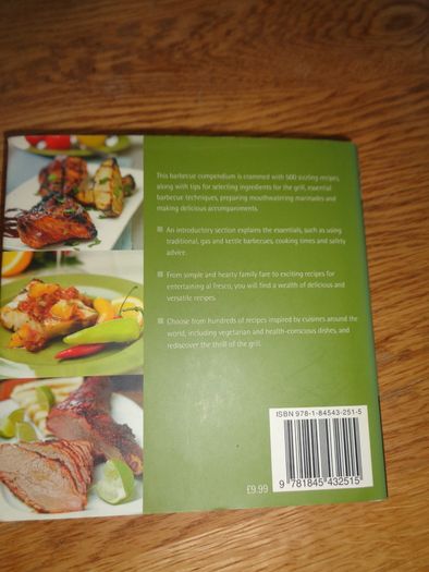 Barbecue Cookery Book for Sale