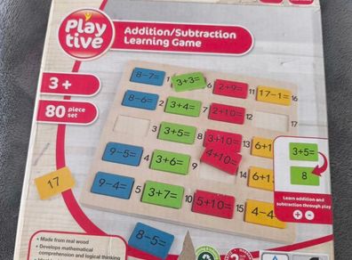 Playtive Wooden Educational Math Game