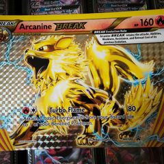 Arcanine BREAK ! Jumbo Oversized Card ! Promo from XY Era ! 2017 ! Pokemon Card !