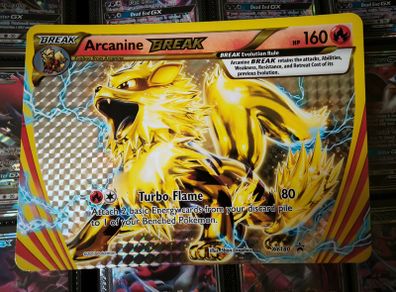 Arcanine BREAK ! Jumbo Oversized Card ! Promo from XY Era ! 2017 ! Pokemon Card !