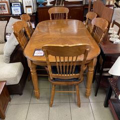 Dining table and 6 chairs
