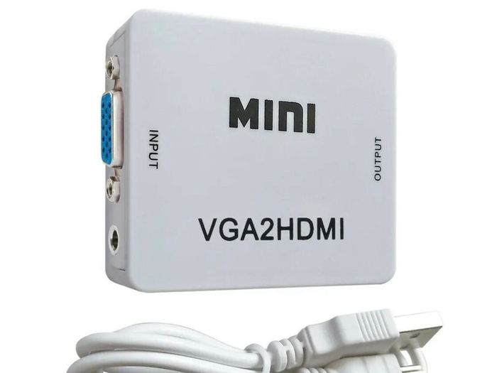 VGA To HDMI HDTV Video Converter Adapter VGA2HDMI For PC Laptop TV Monitor A130