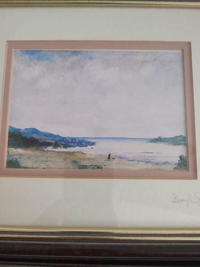 Set Of 4 Framed And Signed Photo Prints By Baryl Suitor Irish Artist.