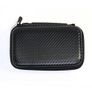 New Nintendo 2DS XL Carbon Hard Protective Case Zip Cover Carry Bag Pouch Black Image 3