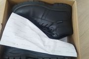Steel toe working boots
