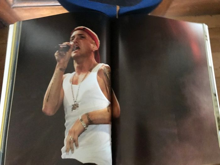 Eminem pre-loved T-shirt, Book, VHS and Calendar